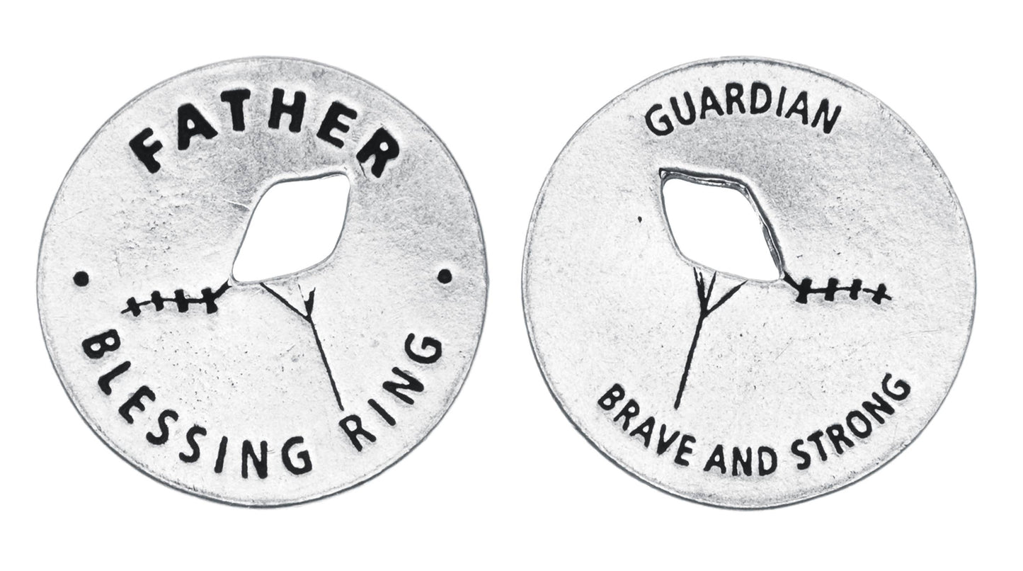 Blessing Rings Charm Pocket Token Jewelry - The perfect gift