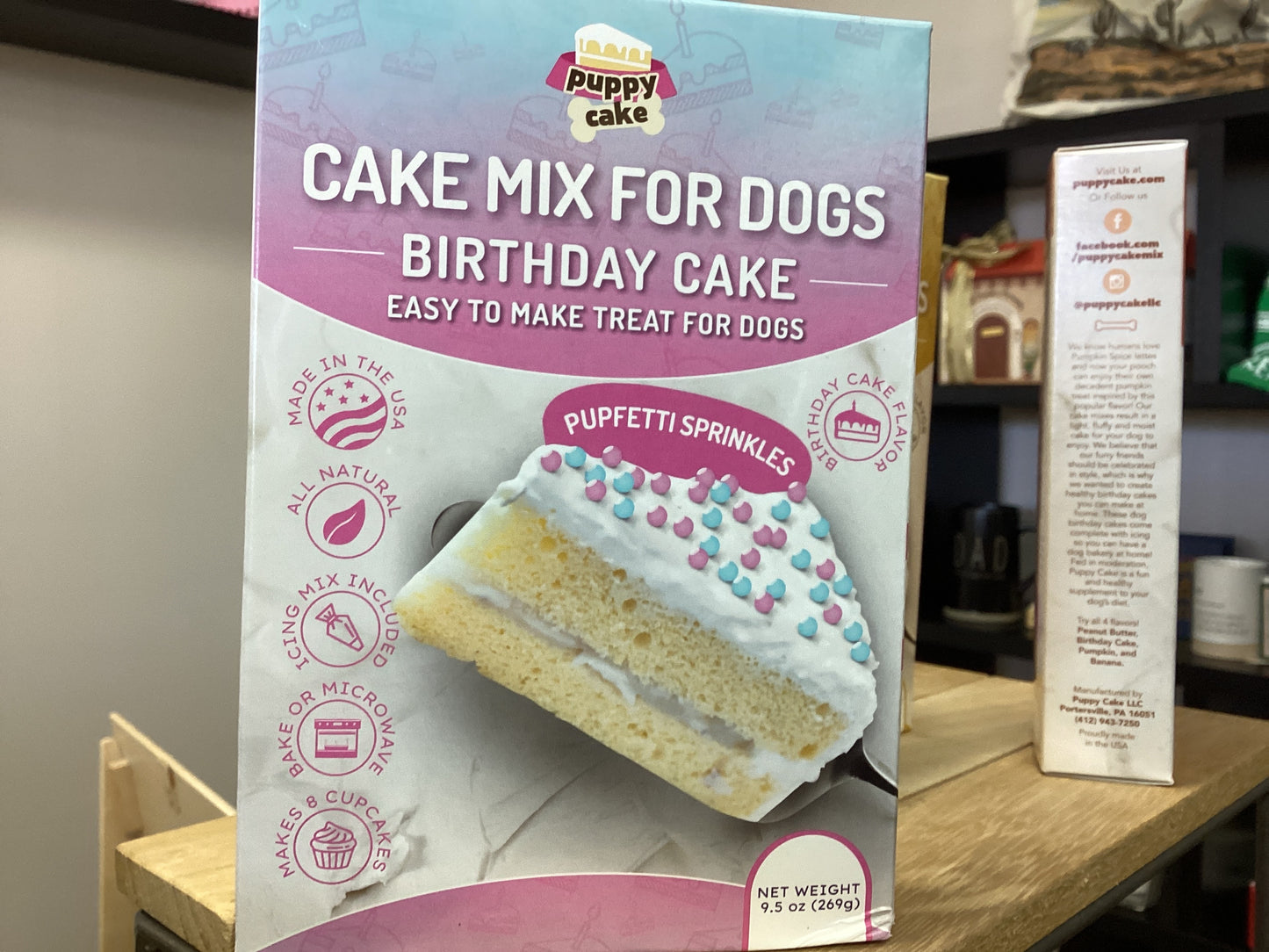Cake Mix for dogs -birthday cake