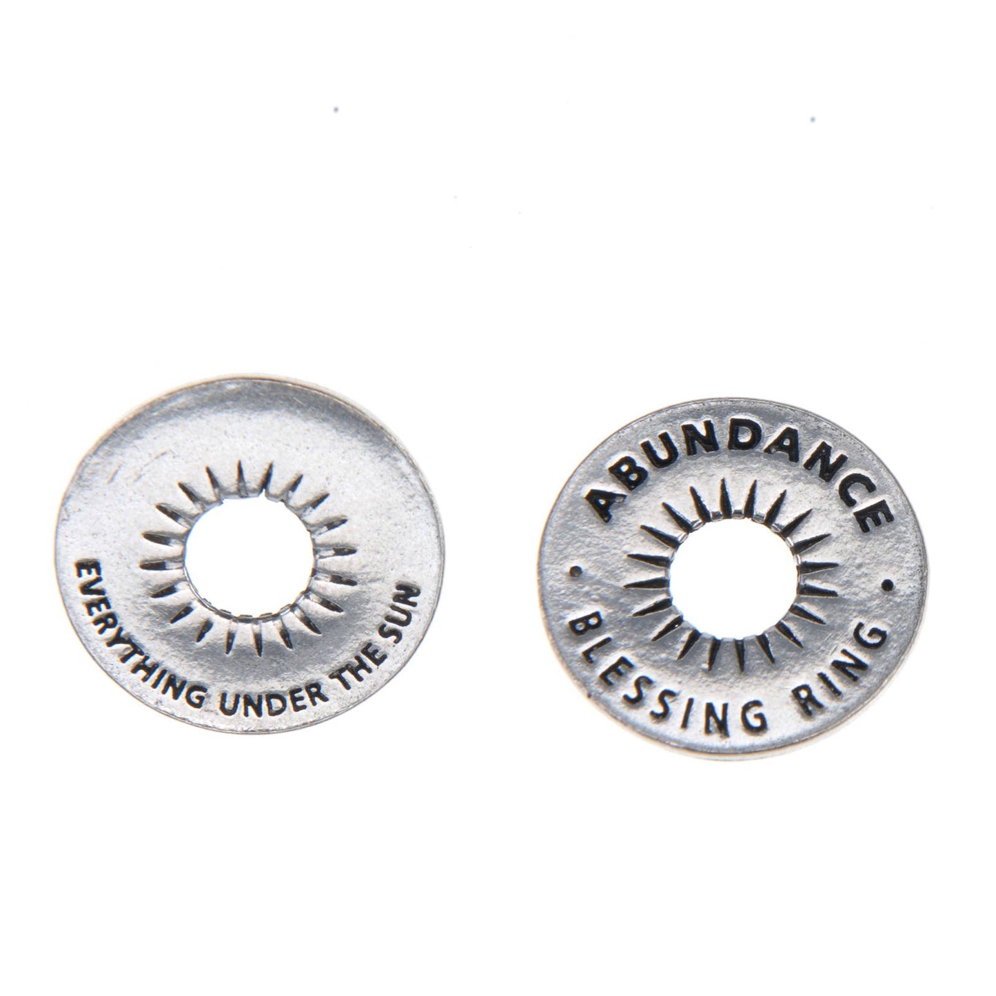 Blessing Rings Charm Pocket Token Jewelry - The perfect gift