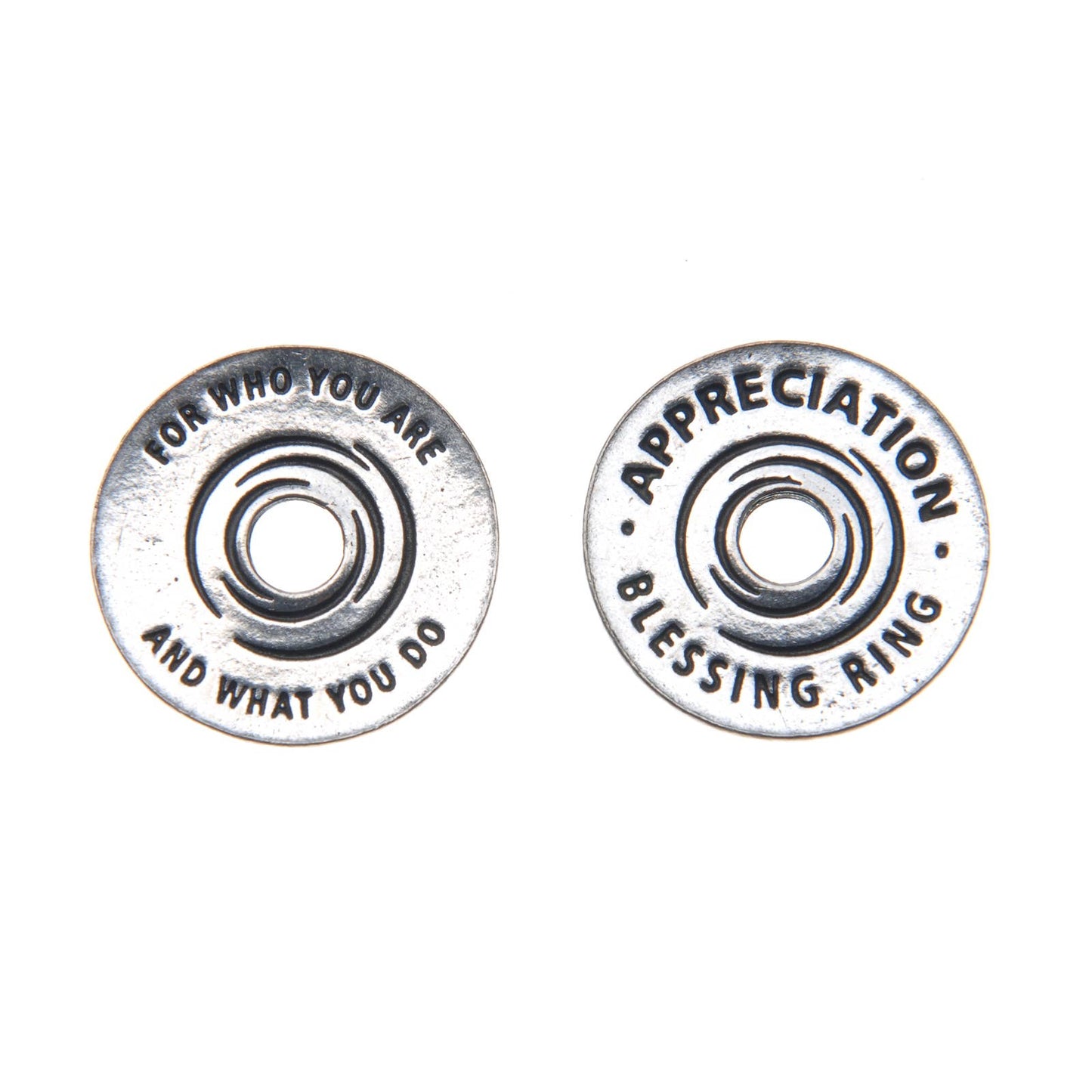 Blessing Rings Charm Pocket Token Jewelry - The perfect gift