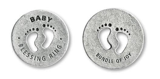Blessing Rings Charm Pocket Token Jewelry - The perfect gift
