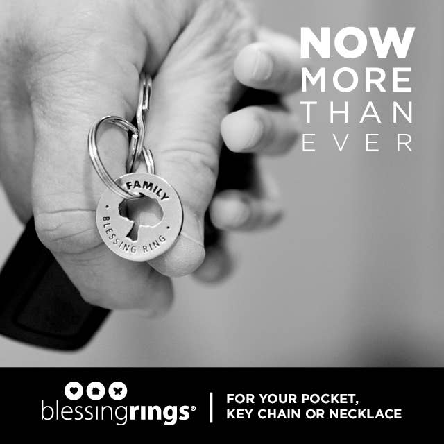 Blessing Rings Charm Pocket Token Jewelry - The perfect gift