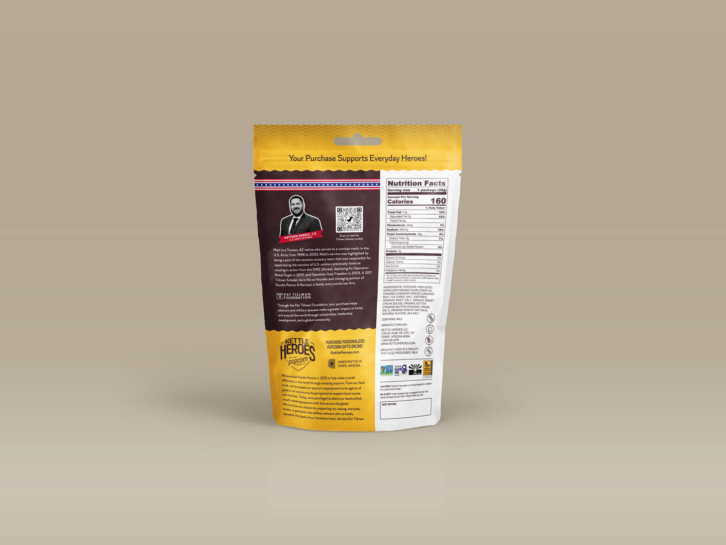 Aged White Cheddar Popcorn - Snack Pack