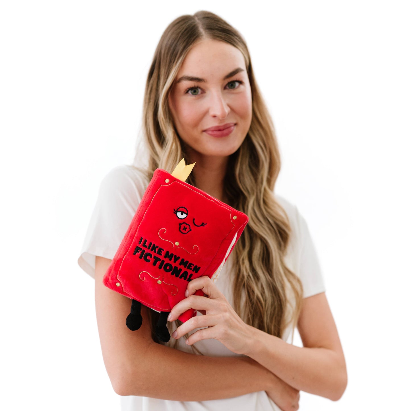 Book Boyfriend Plush For Book Lovers Soft Toy Funny Cute