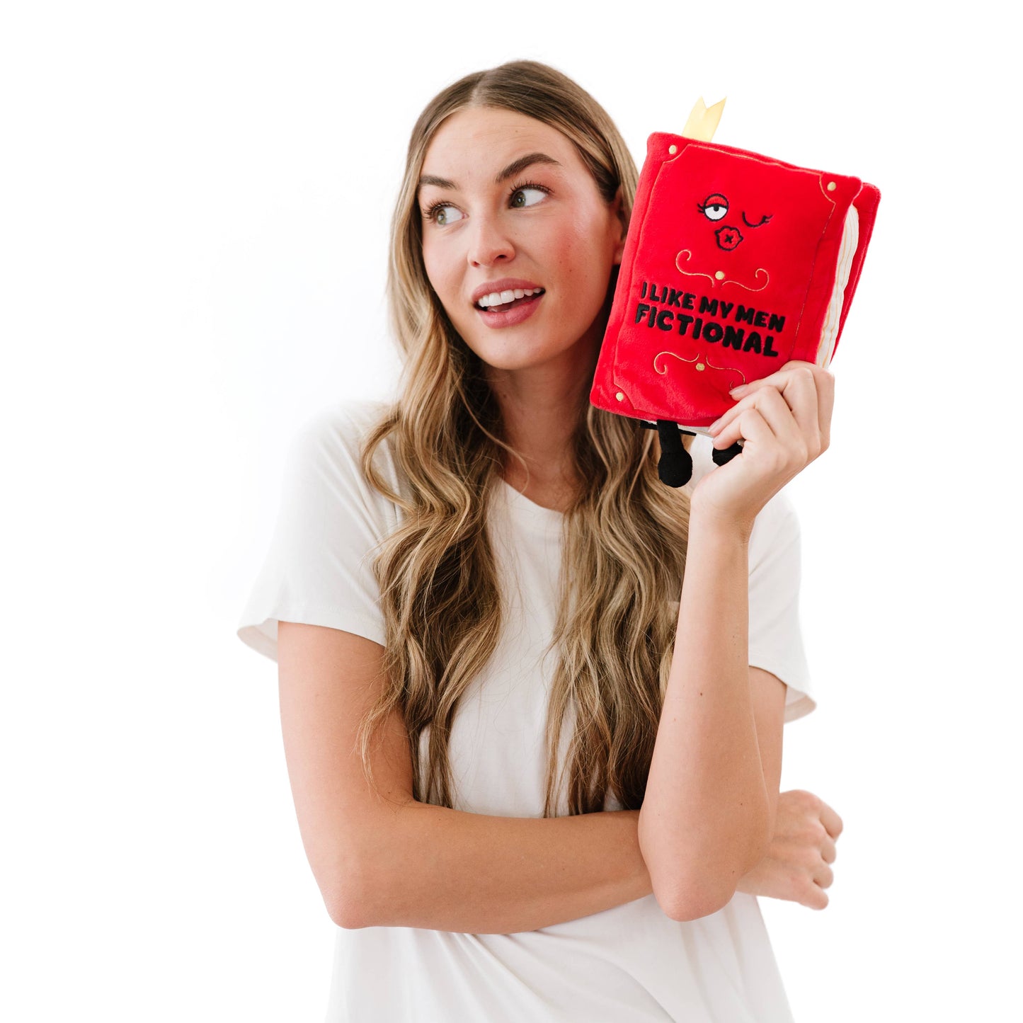 Book Boyfriend Plush For Book Lovers Soft Toy Funny Cute