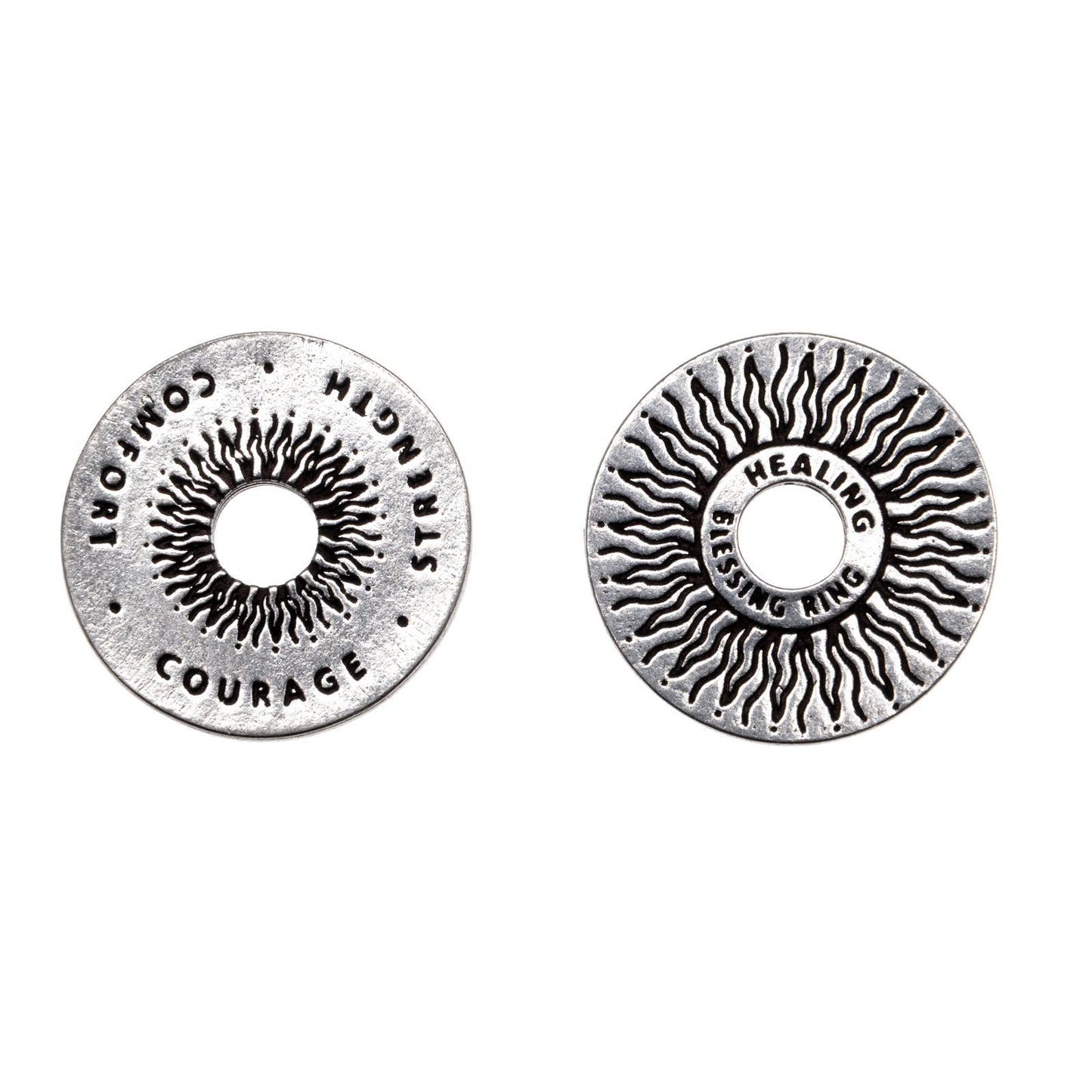 Blessing Rings Charm Pocket Token Jewelry - The perfect gift