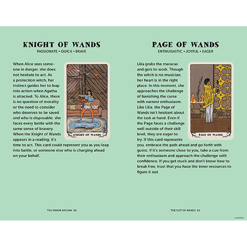 Agatha All Along Tarot Deck and Guidebook -