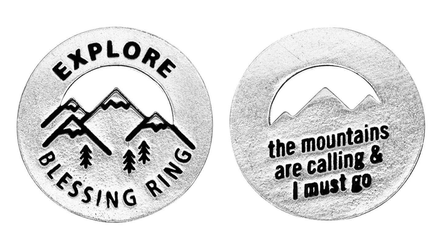 Blessing Rings Charm Pocket Token Jewelry - The perfect gift