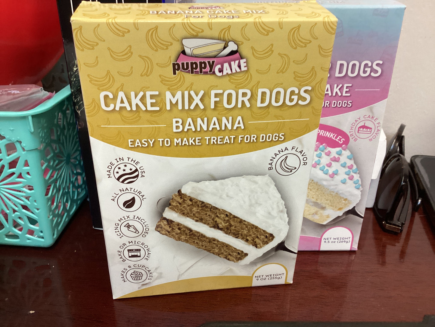 Banana cake mix for dogs