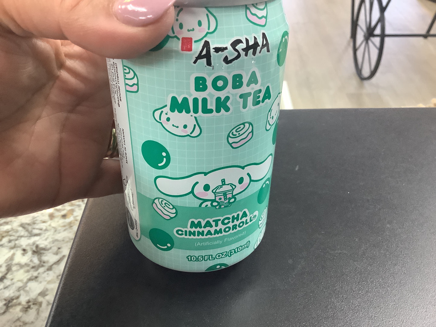 Boba Milk tea -matcha