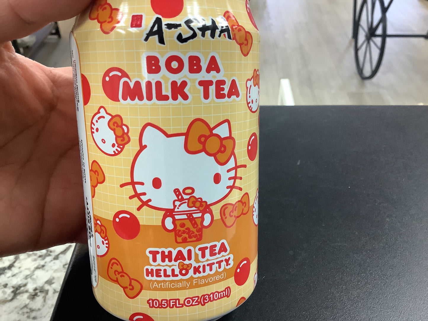 Boba milk tea -Thai tea