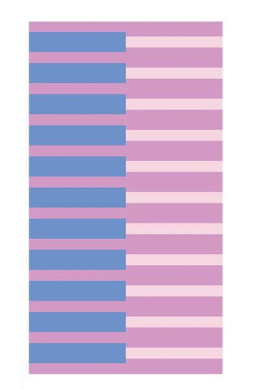 Beach Towel Purple & Blue