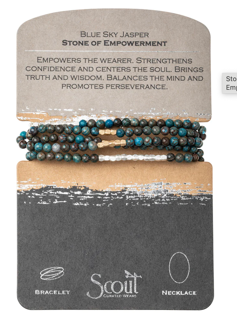 Blue Sky Jasper -Empowerment WB