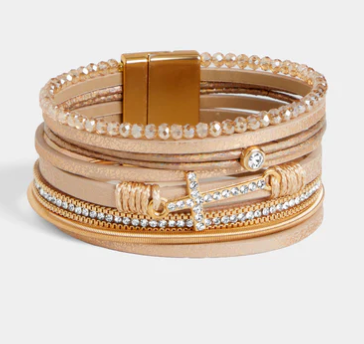 C+C Magnetic Bracelet Bronze