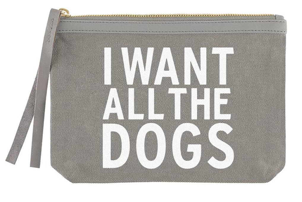 Canvas Pouch-All the dogs