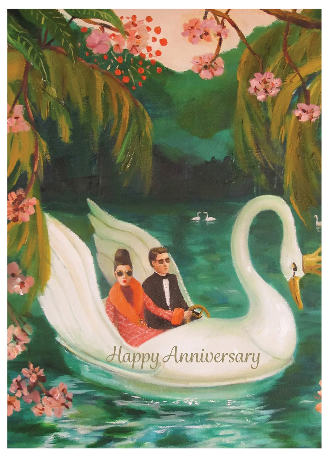Anniversary Swan