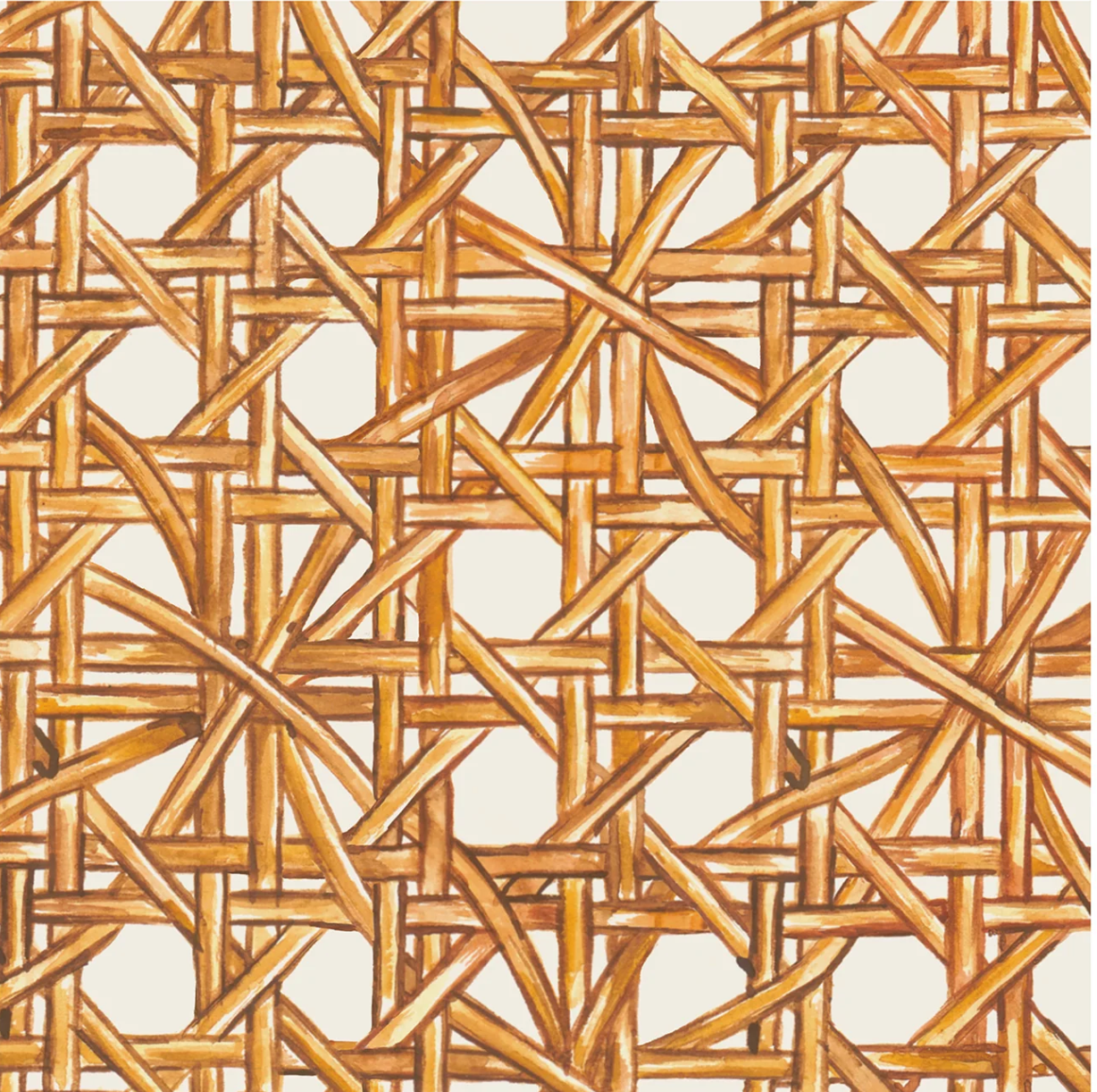 Cocktail Napkin _lRattan weave