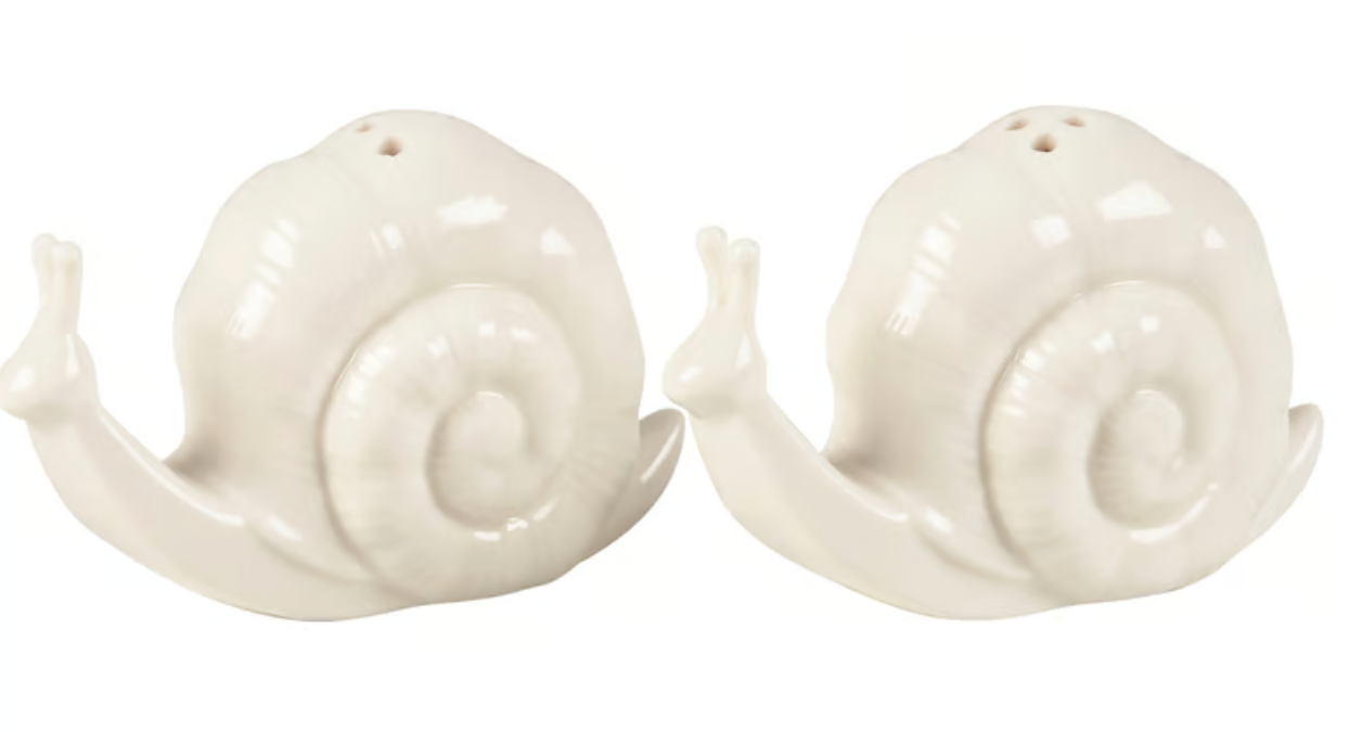 Snail Salt & Pepper Shaker