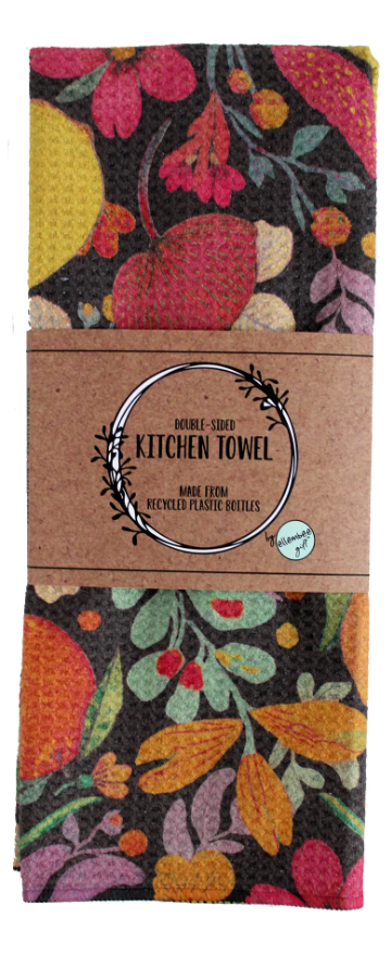 Waffle Towel -Boho and Citrus