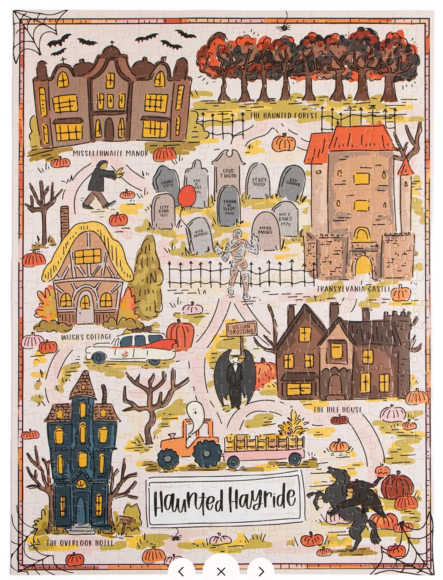 Haunted Hayride 500 piece Puzzle