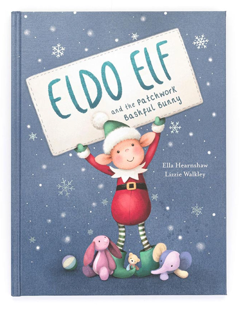 Jellycat Eldo Elf and the Patchoork Bashful Bunny Book