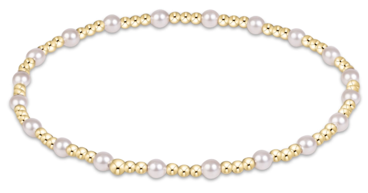 Sincerity Pearl 3mm Bracelet