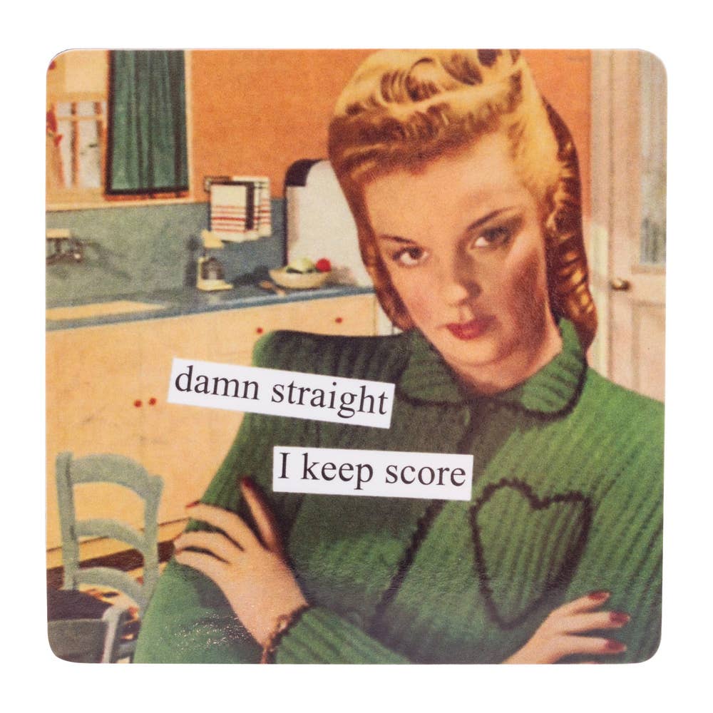 Magnet Score Damn Straight Anne Taintor