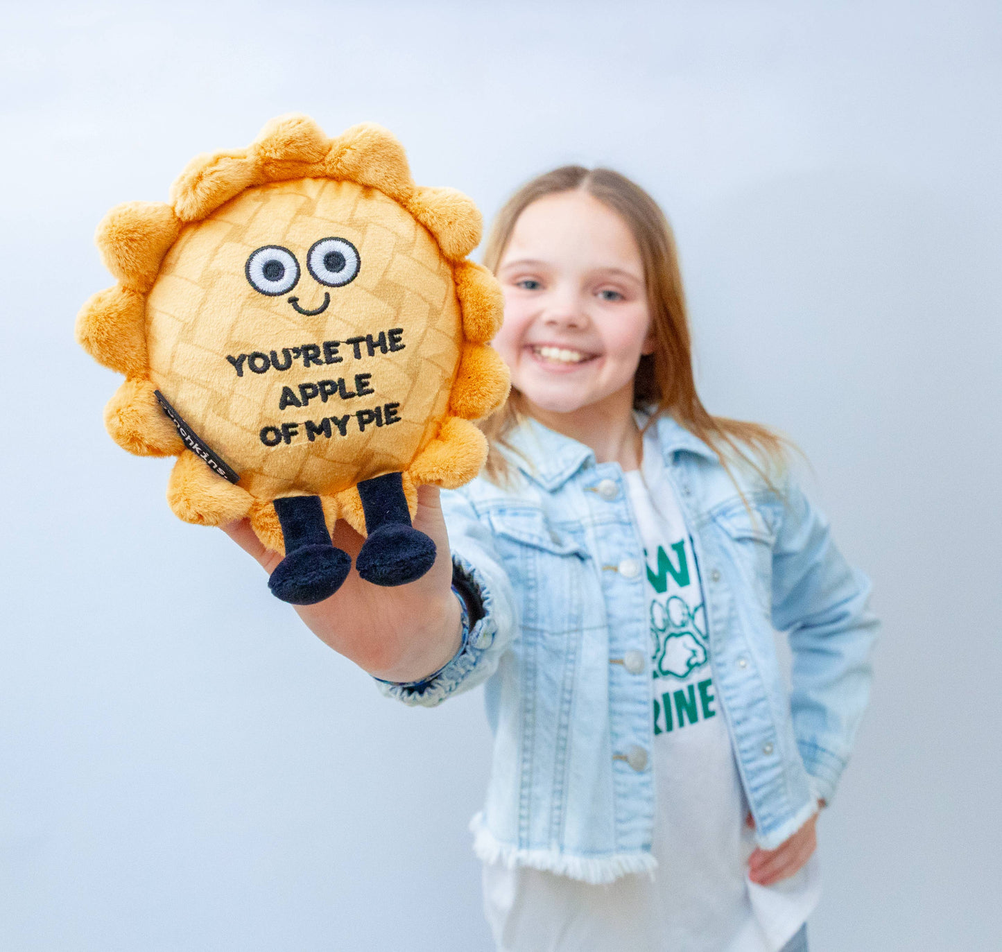 Apple Pie Plush Just Kiddin' Plush For Kids Tweens Toy Funny