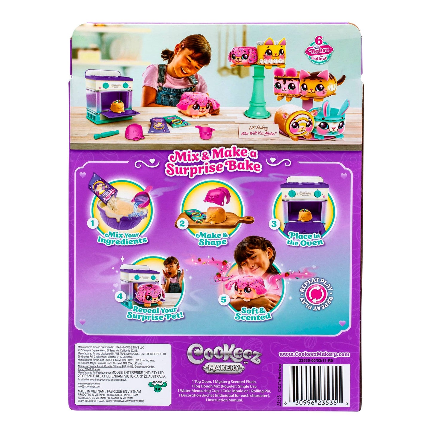 Moose Toys - Cookeez Makery Lil' Bakez Playset