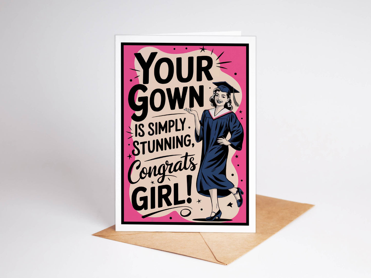 Funny Cards, Graduation Cards for Her, Graduation Gifts 2025