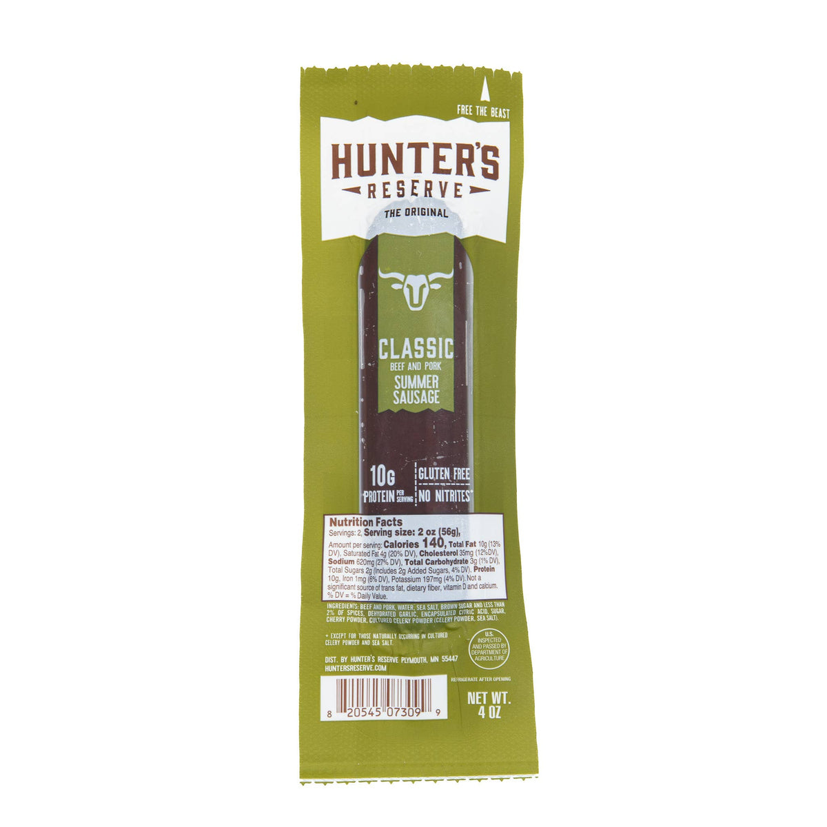 4oz Classic Summer Sausage - Short Dated