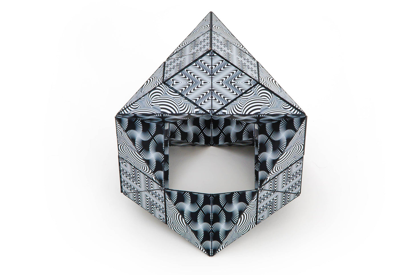 Shashibo Black & White Magnetic Puzzle Cube STEM STEAM MESH