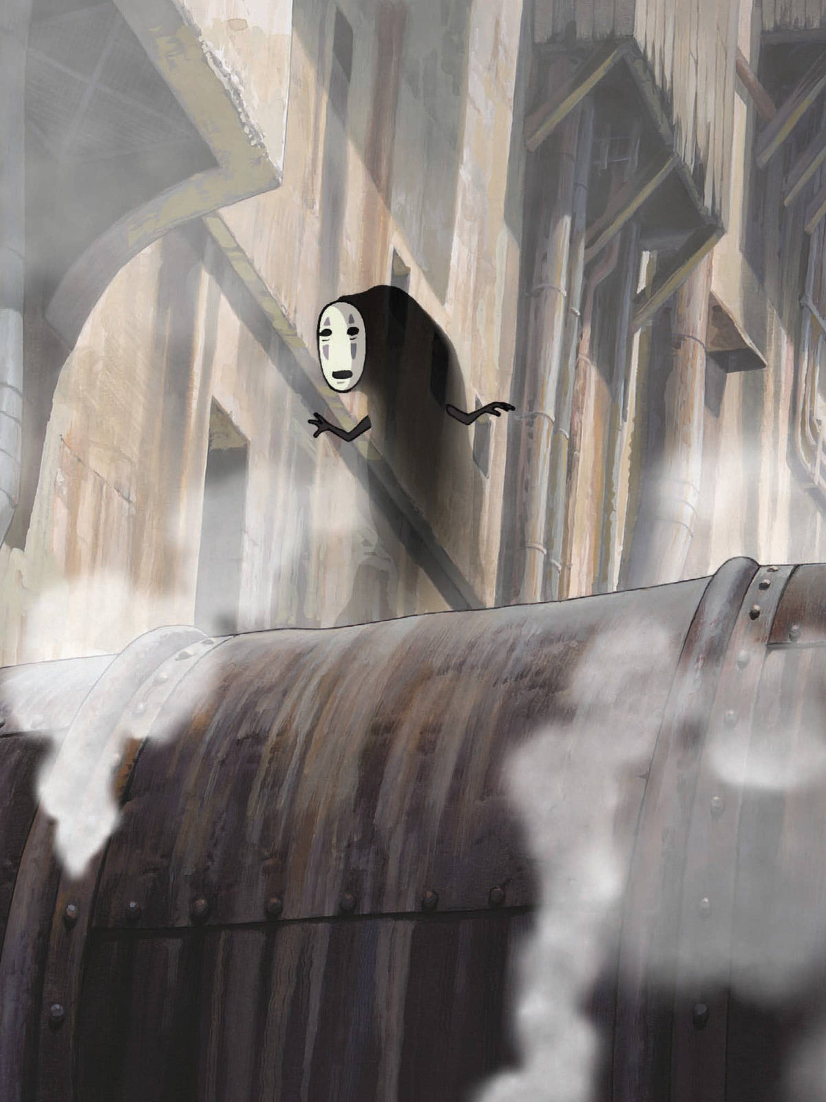 Spirited Away: No Face Plush Journal