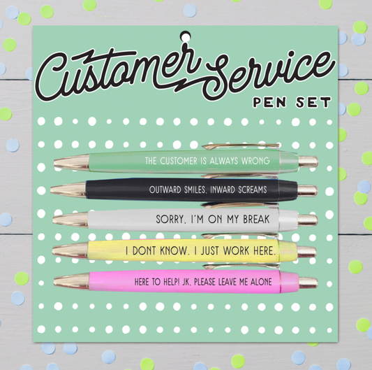 Customer Service Pen Set (stocking stuffer)