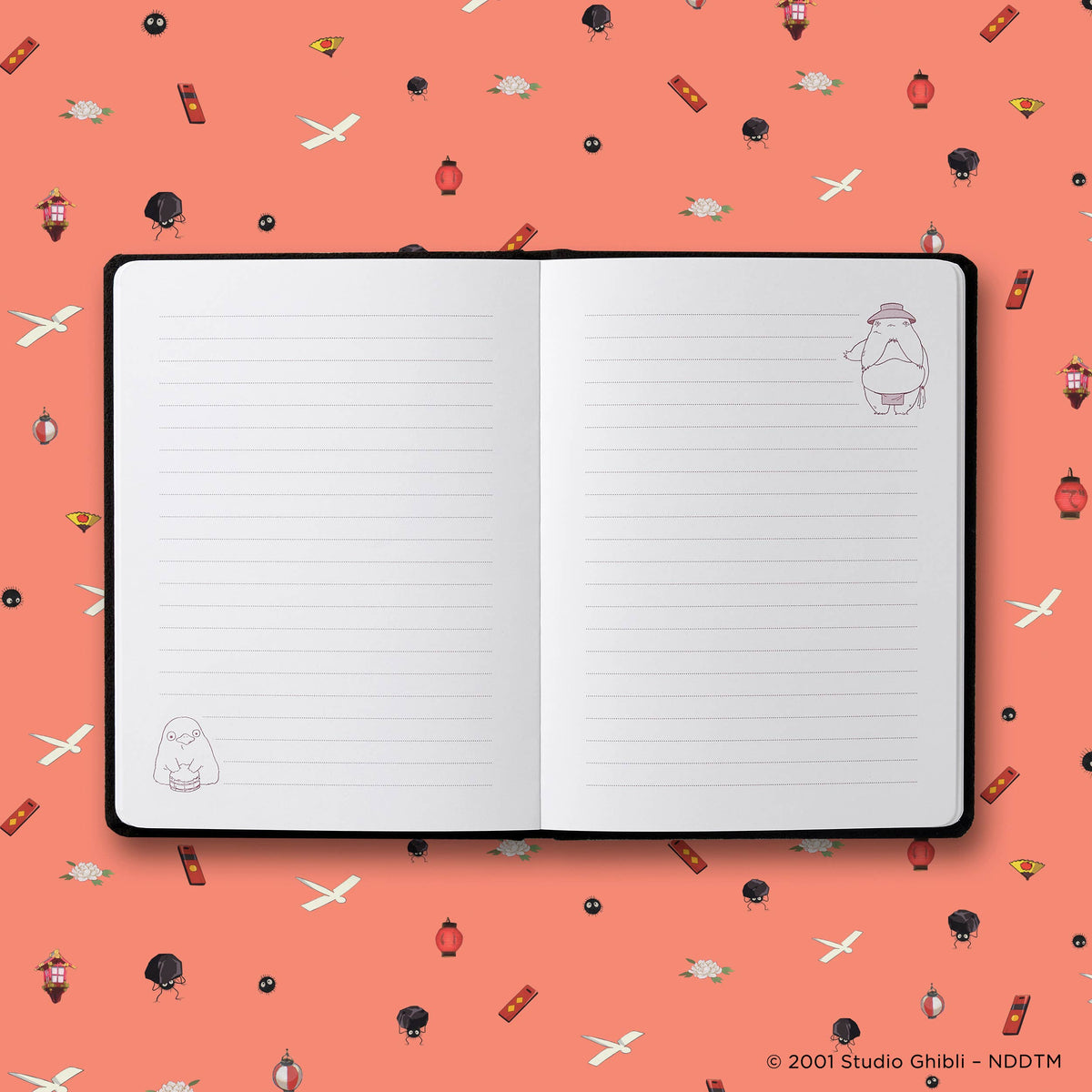 Spirited Away: No Face Plush Journal