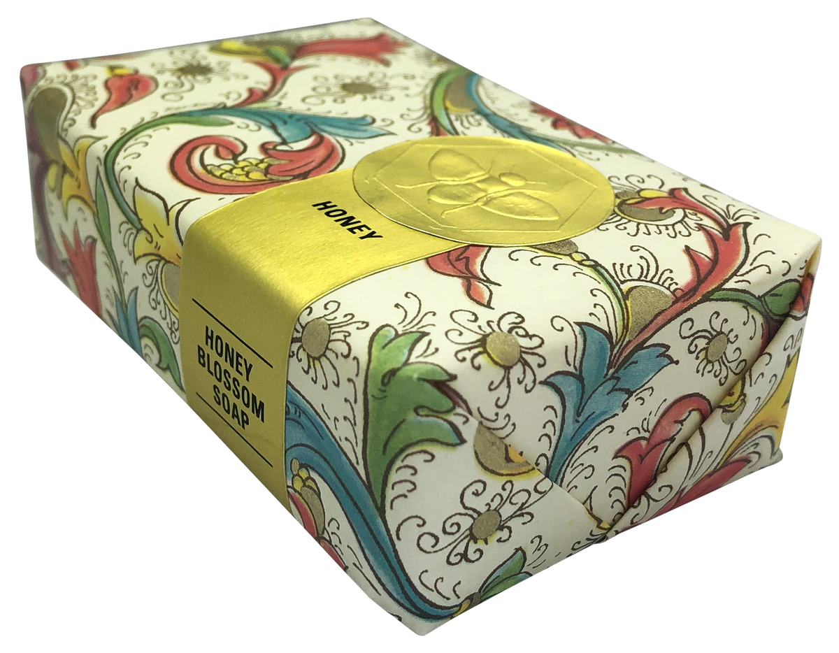 Florentine Paper Wrapped Soap Display - 18ct