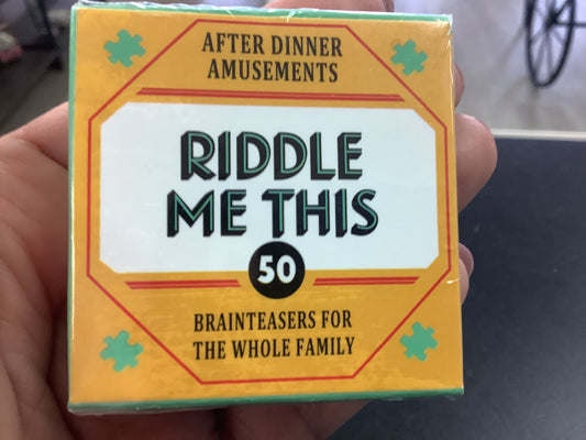 Riddle Me This - Brainteaser for the Whole Family