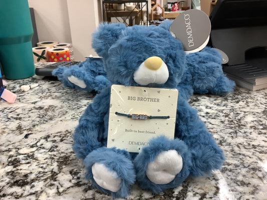 Big Bro Bear & Bracelet