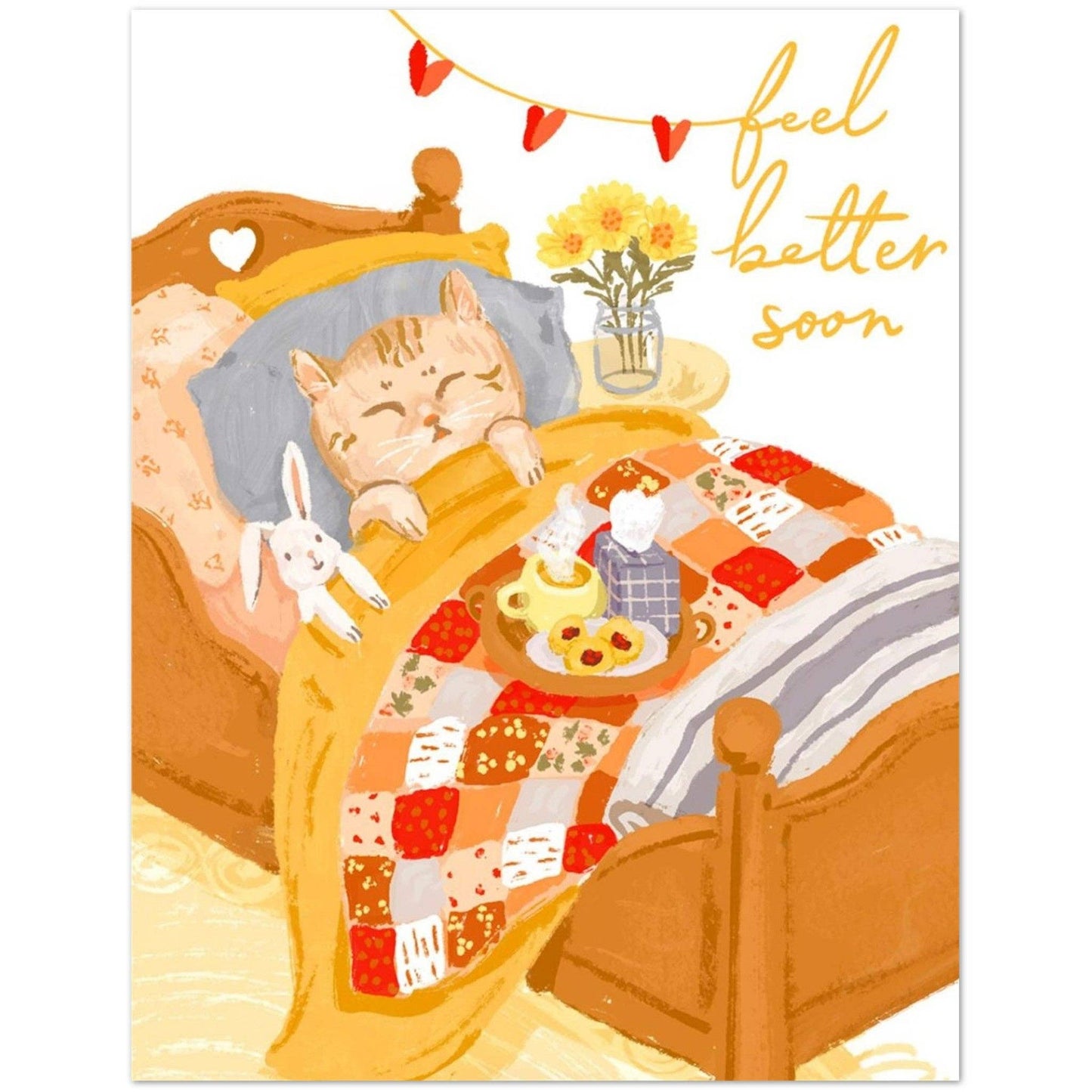 Feel Better Kitten Card