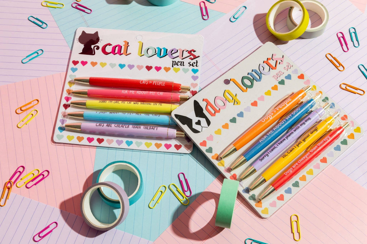 Dog Lovers Pen Set (gifts, pens, stocking stuffers)