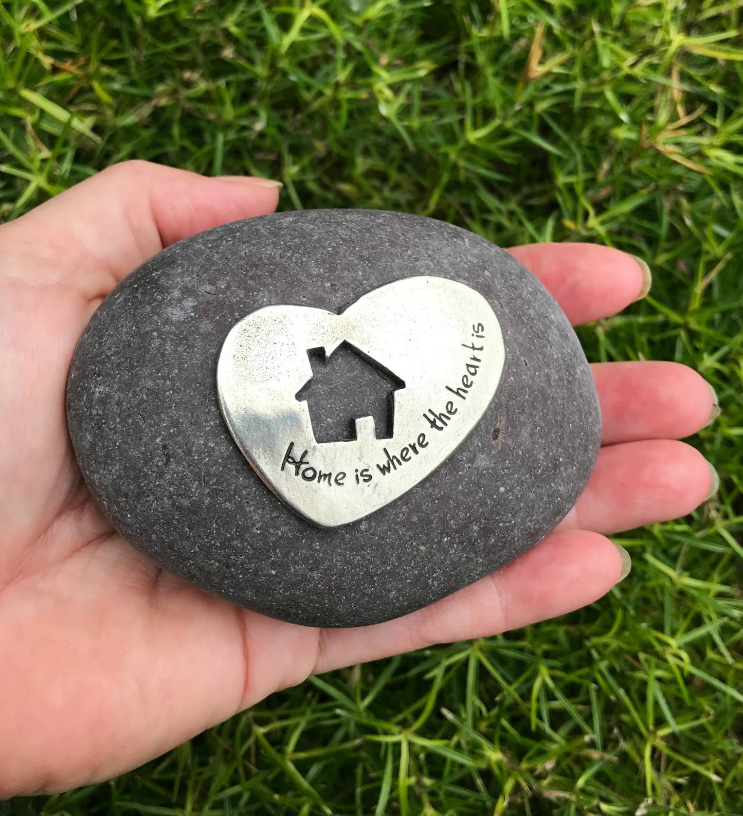 Happy Home Rock Garden Stone Gift