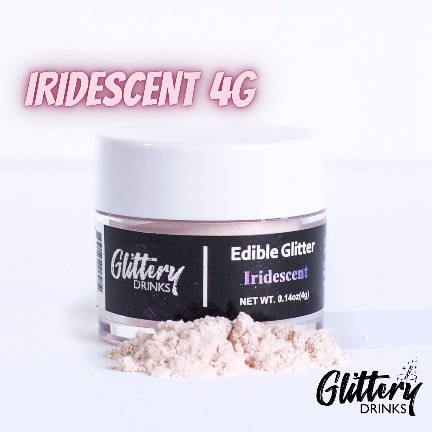 Iridescent - Edible shimmer powder for drinks 4g