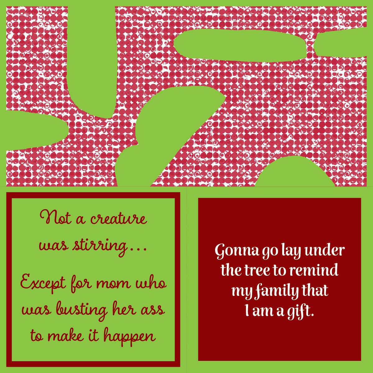 NAPKIN XMAS Gift | Funny Party Gift | Cocktail Napkin