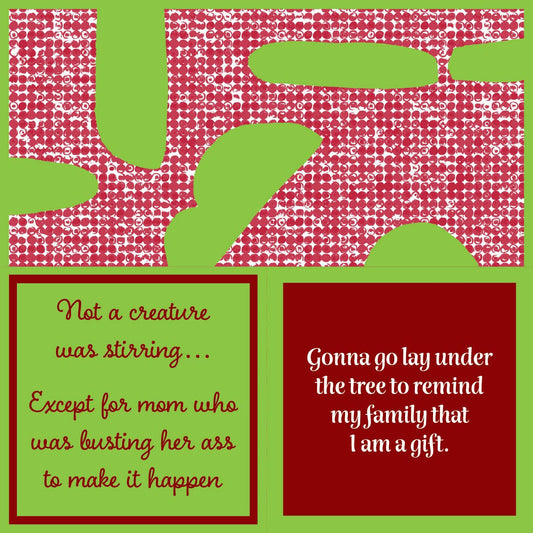 NAPKIN XMAS Gift | Funny Party Gift | Cocktail Napkin