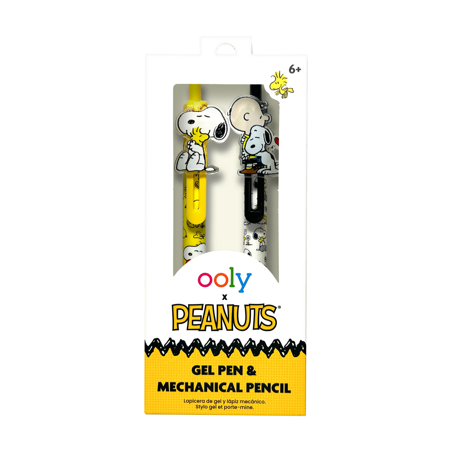 OOLY x Peanuts - Gel Pen and Mechanical Pencil - Set of 2