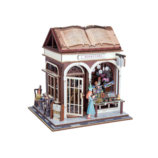 Bookstore 3D Wooden Puzzle