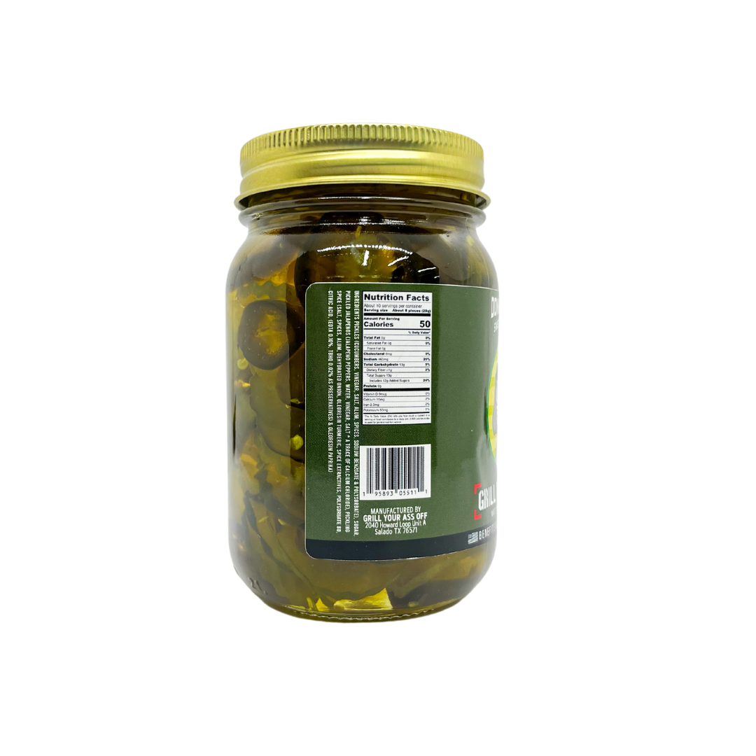 Donkey Dongs Sweet Fire Pickles - Jalapeno Pickle, Condiment