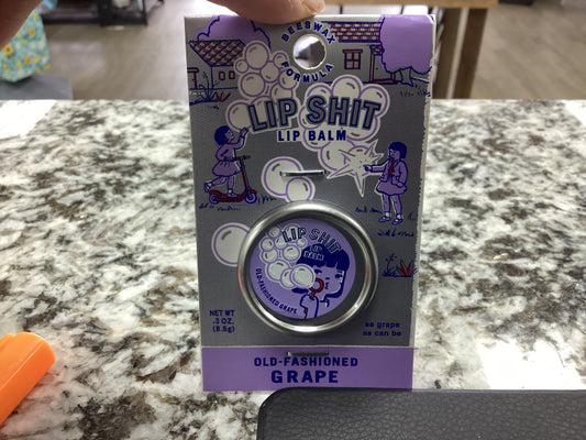 Lip Shit -old fashioned grape