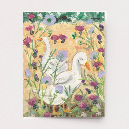 Meadow Ducks Card