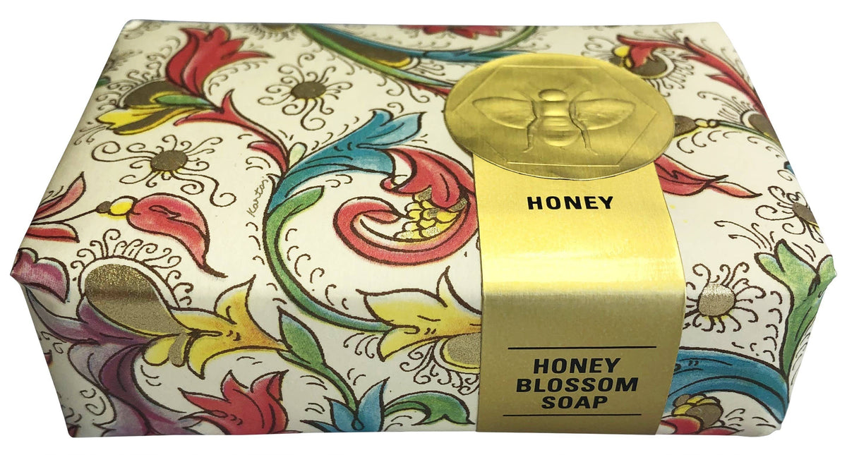 Florentine Paper Wrapped Soap Display - 18ct